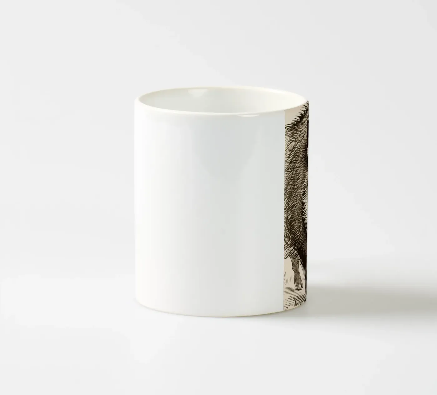 Hog ceramic mug by knowledge