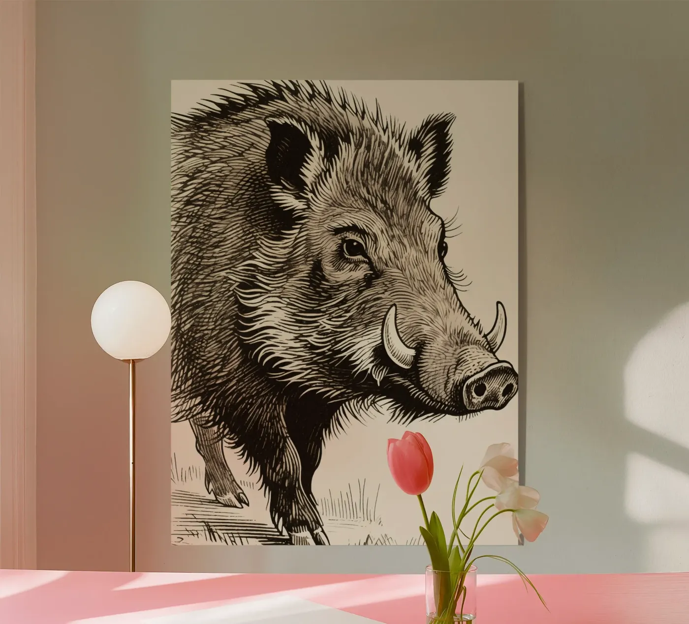 Hog acryl van knowledge