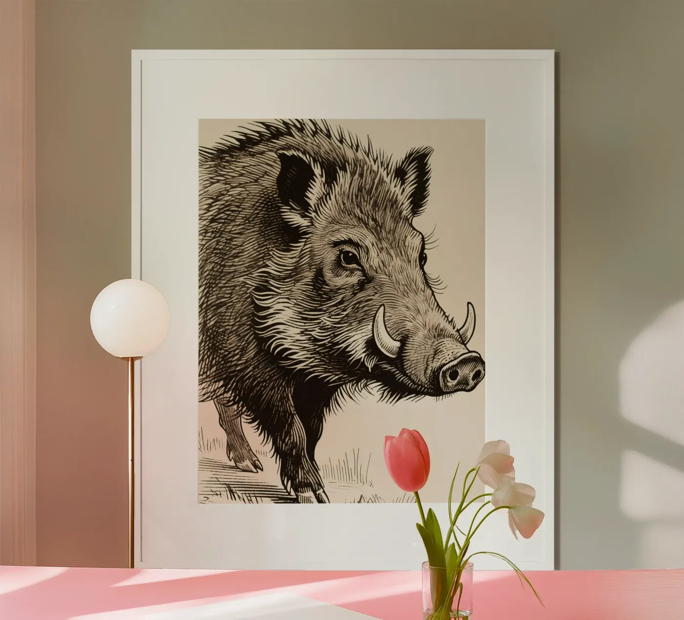 Hog poster by knowledge