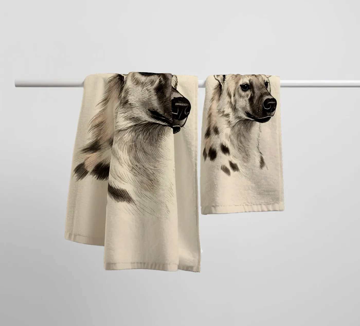 Hyäne Handtuch von knowledge