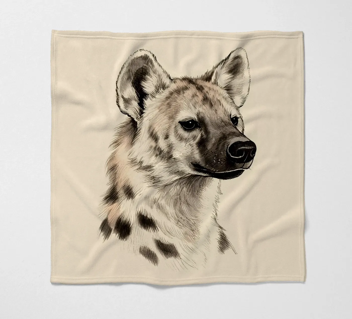 Hyena plaid polaire de knowledge