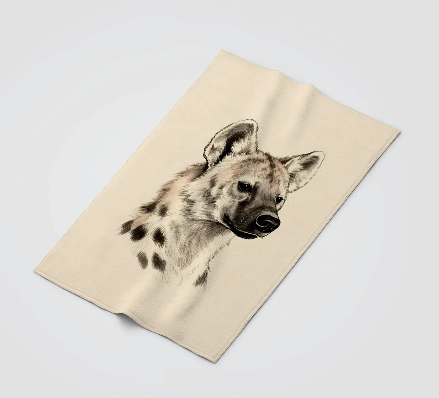 Hyena plaid polaire de knowledge