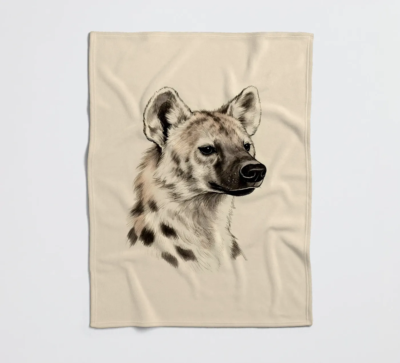 Hyena plaid polaire de knowledge