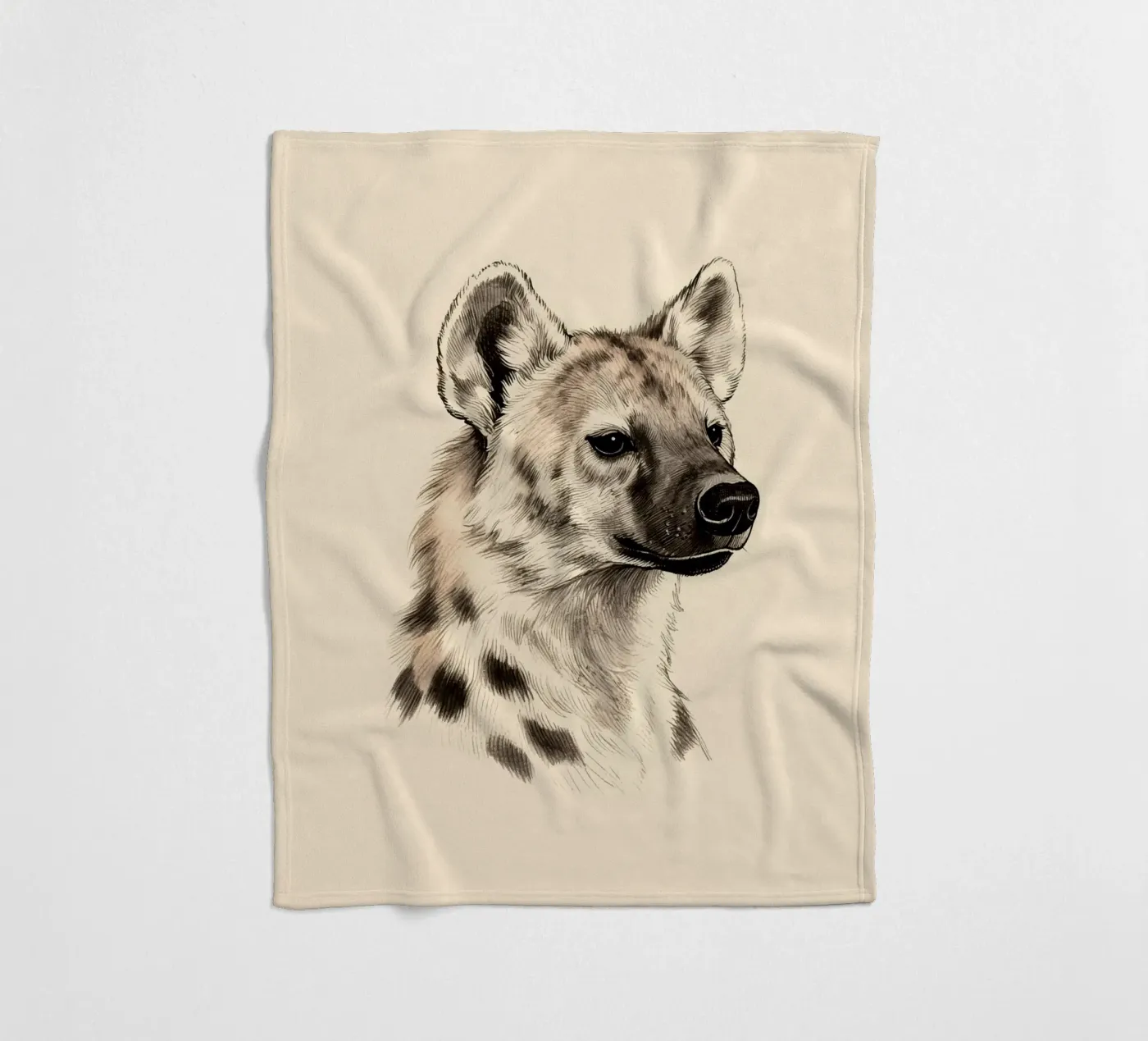 Hyena plaid polaire de knowledge