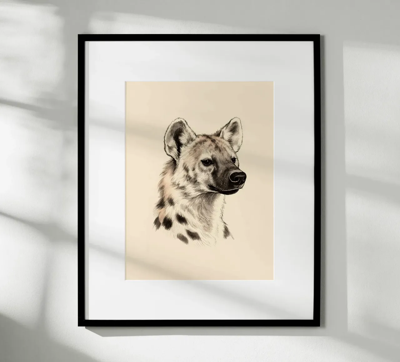 Iena poster con telaio in legno da knowledge