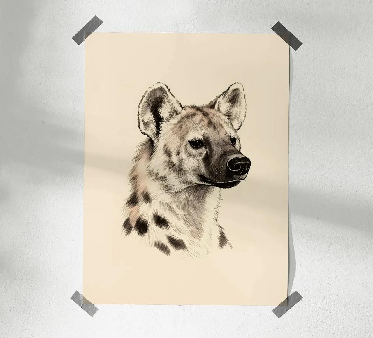 Iena poster con telaio in legno da knowledge