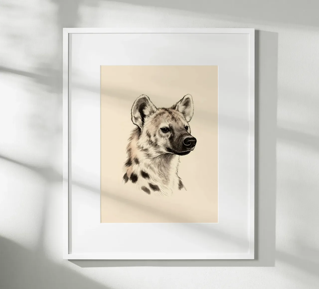 Iena poster con telaio in legno da knowledge