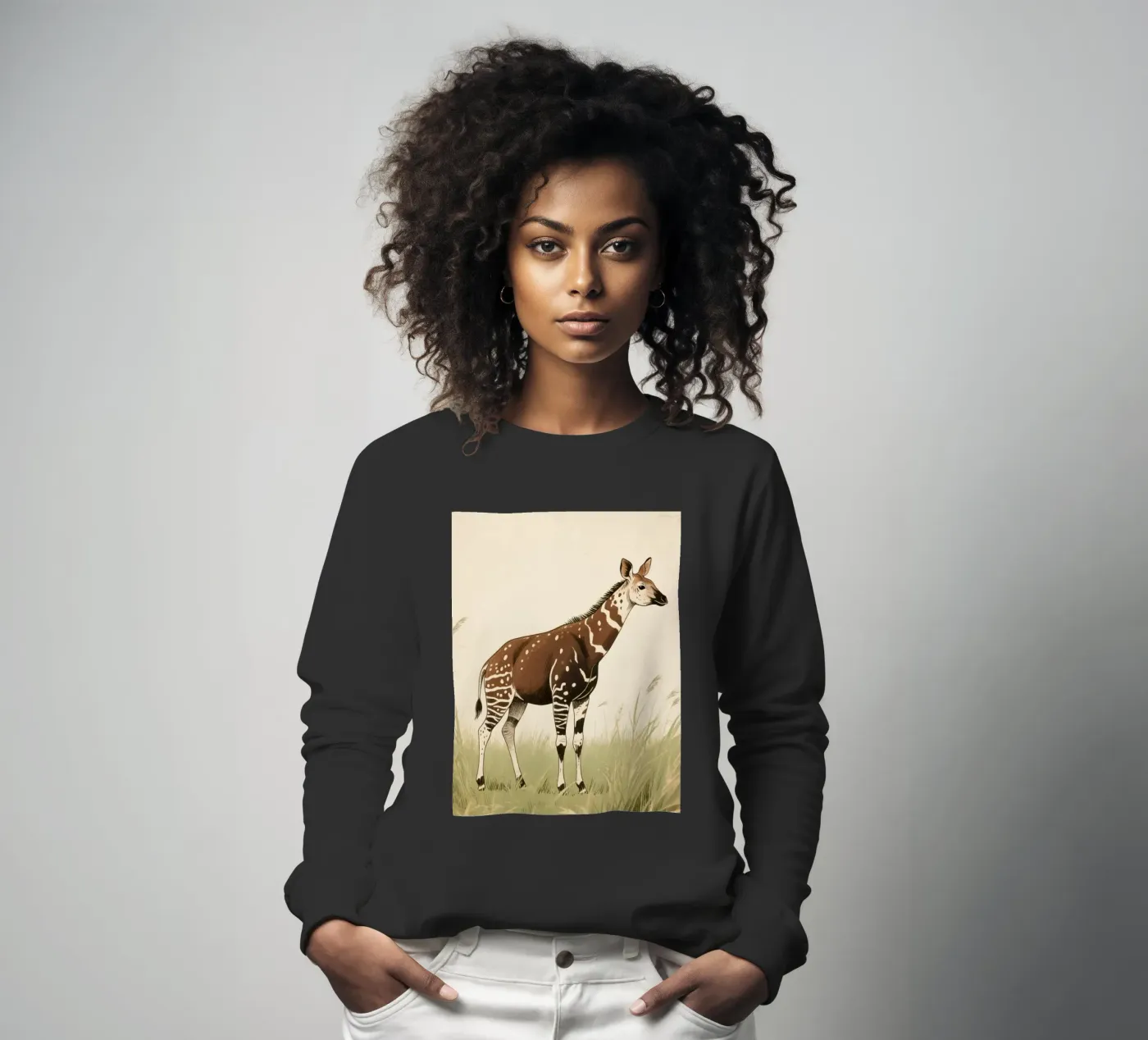 Animale Okapi felpa da knowledge