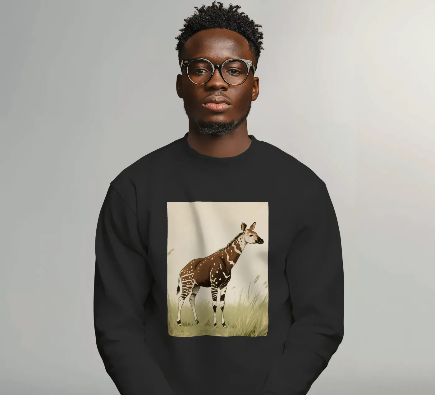 Animale Okapi felpa da knowledge