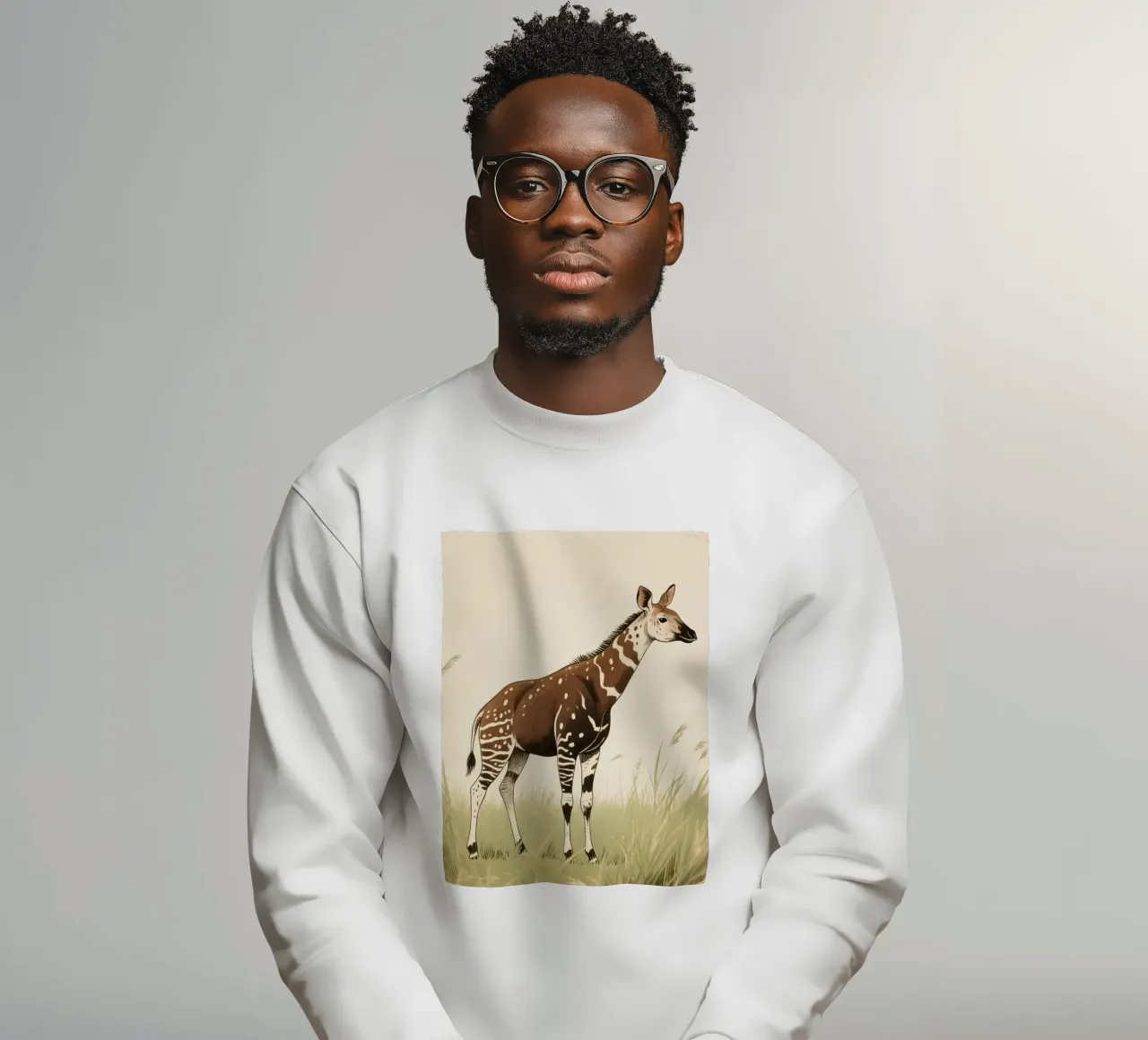 Animale Okapi felpa da knowledge