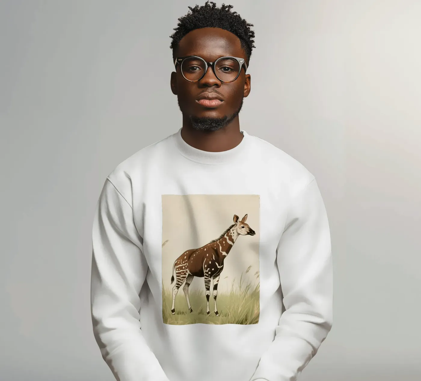 Animale Okapi felpa da knowledge