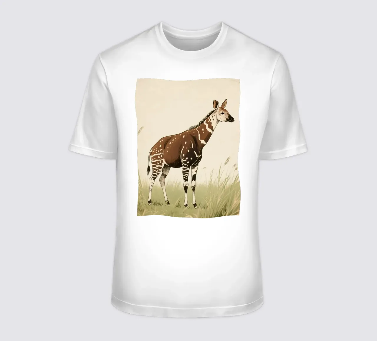 Animale Okapi t-shirt da knowledge