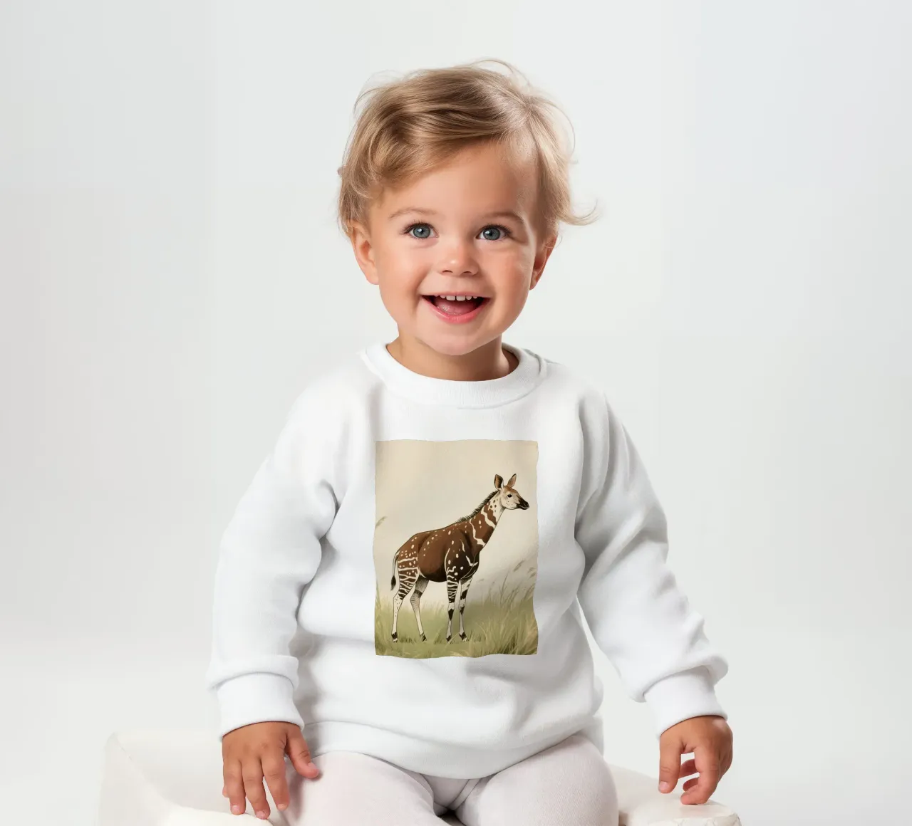 Animale Okapi felpa neonato da knowledge
