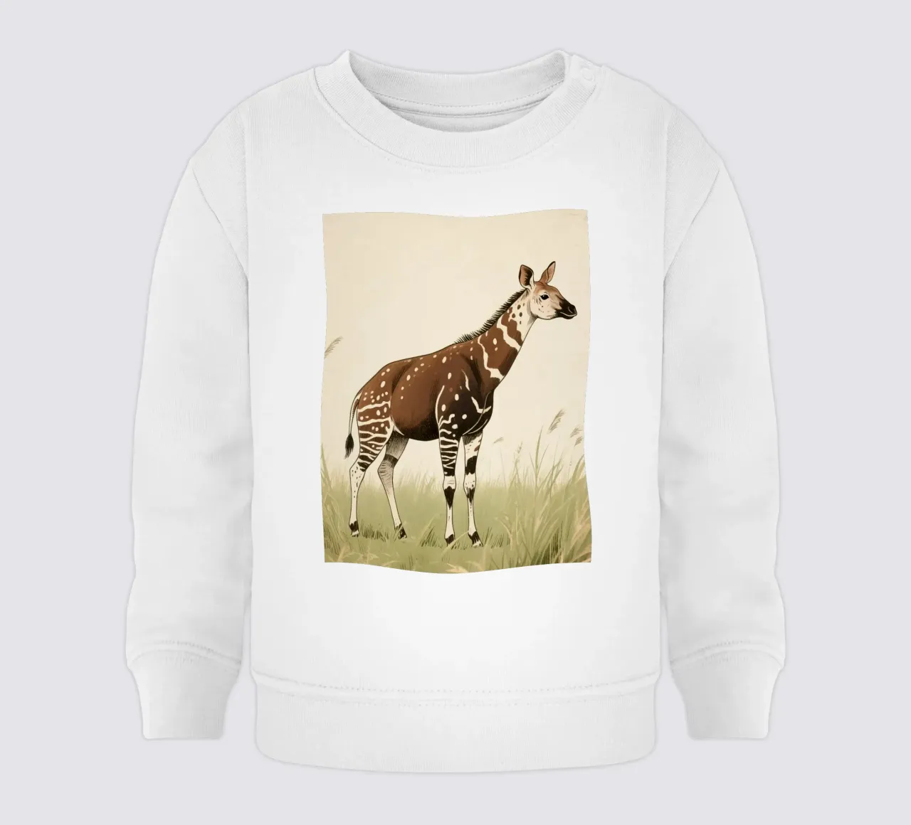 Animale Okapi felpa neonato da knowledge