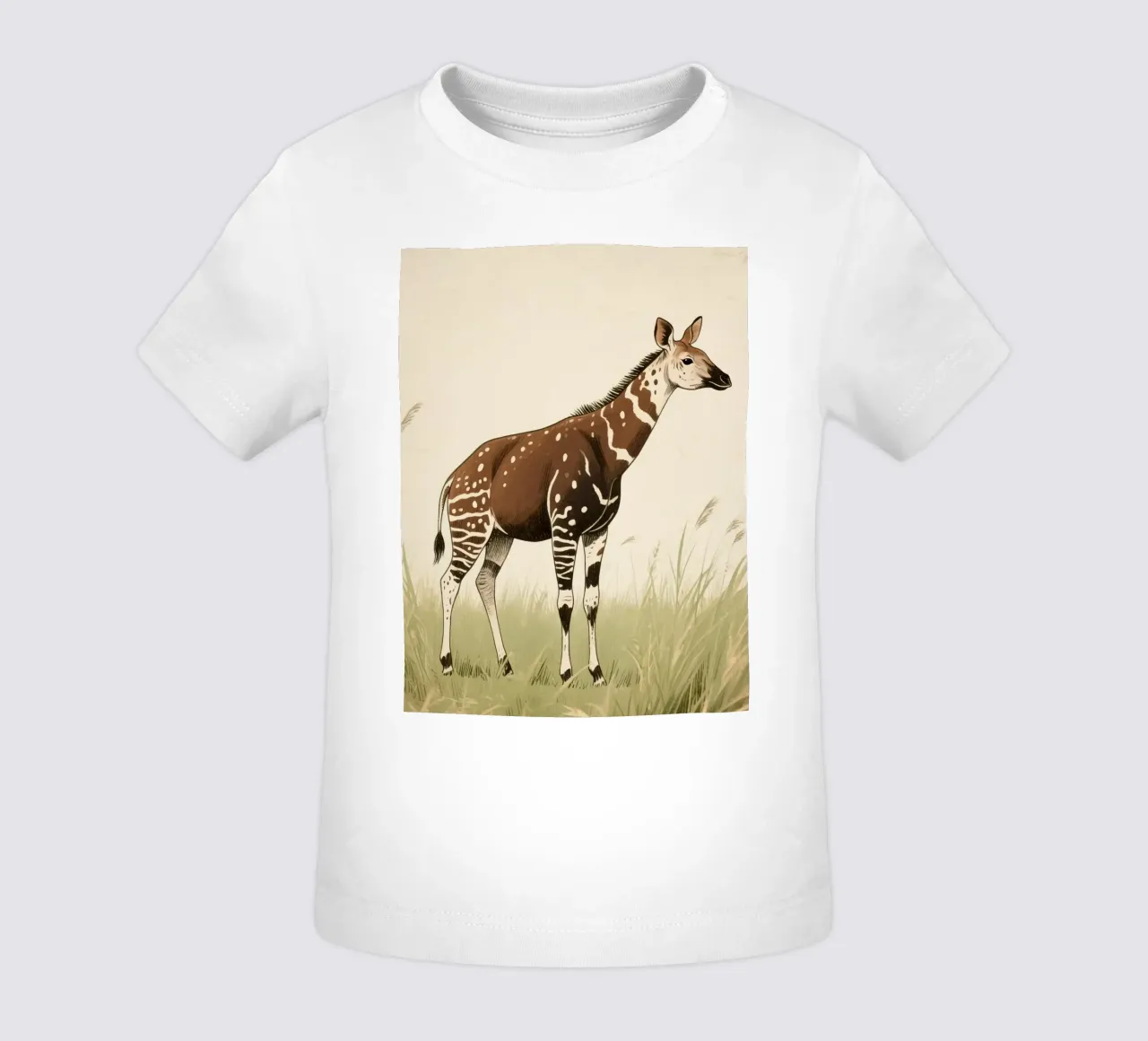 Animale Okapi maglietta neonato da knowledge