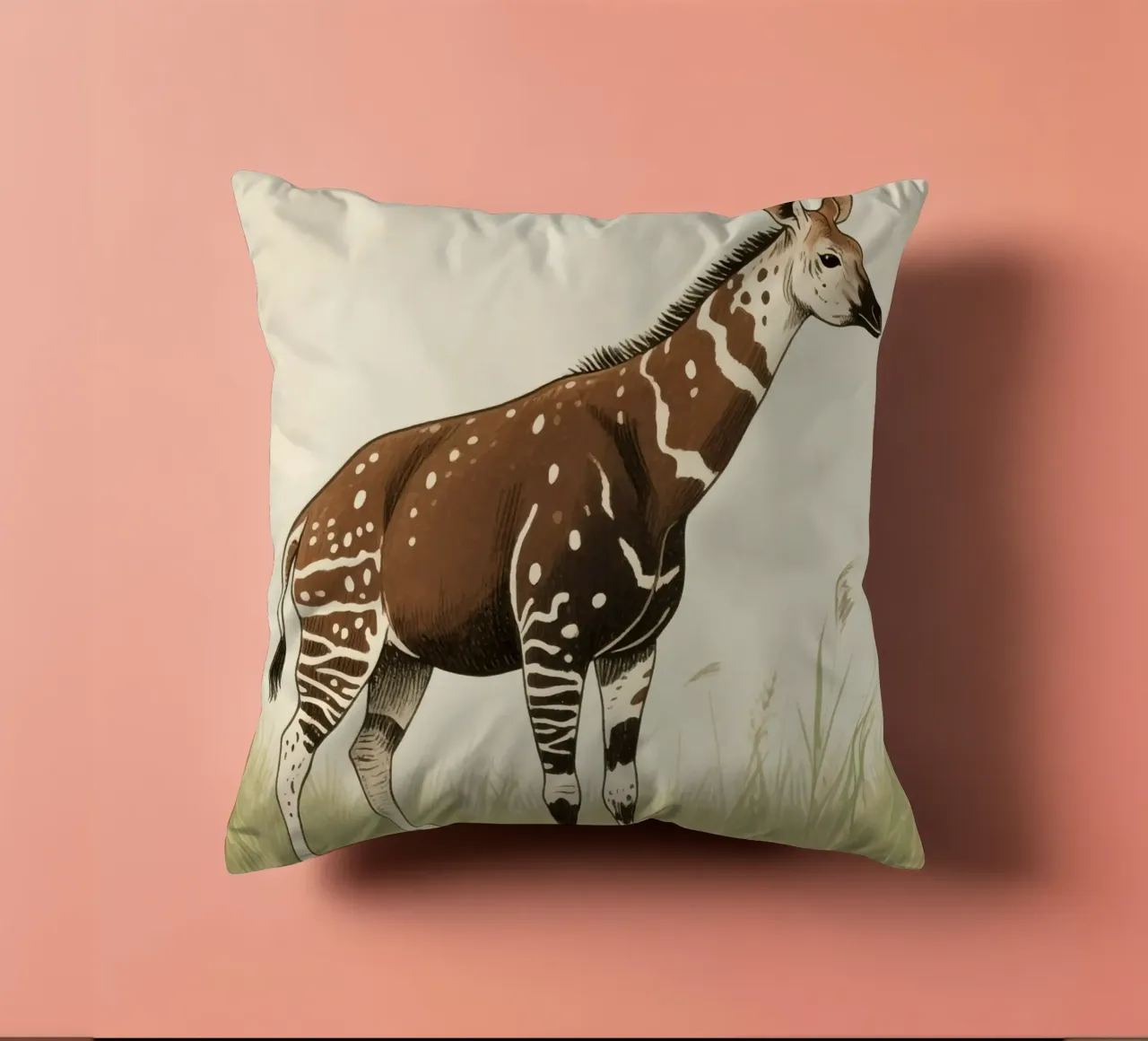 Animale Okapi cuscino da knowledge