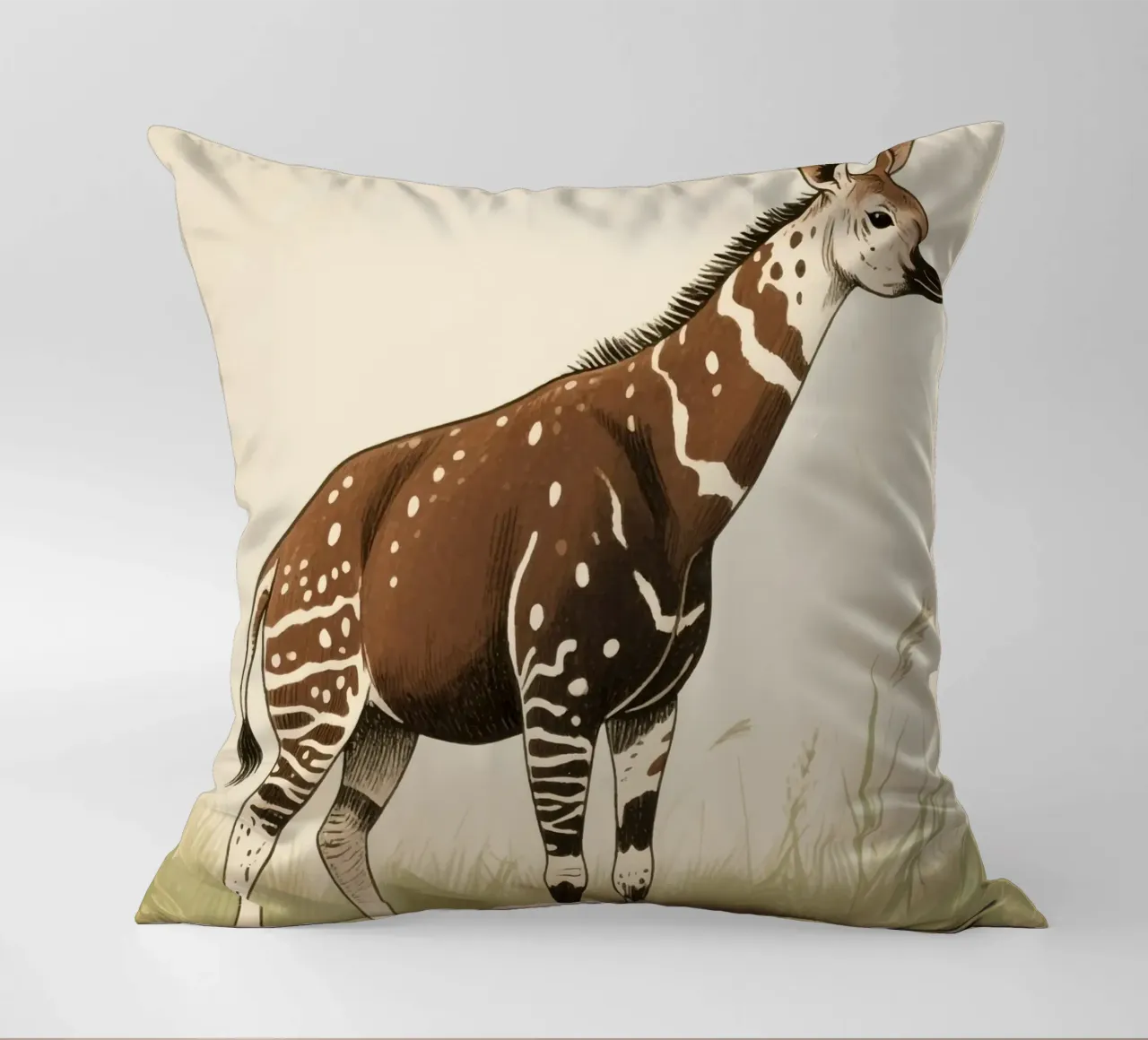 Animale Okapi cuscino da knowledge