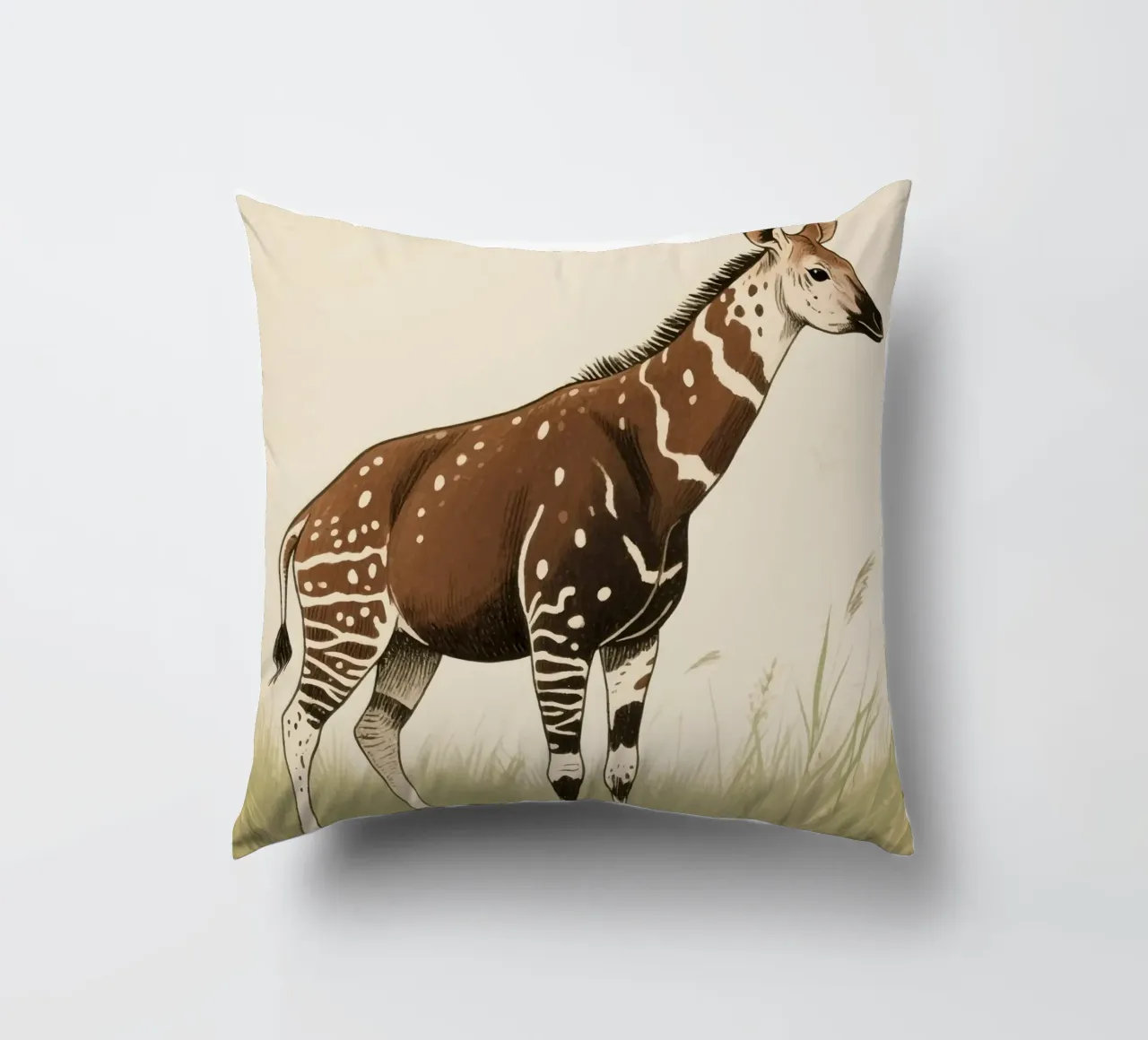 Animale Okapi cuscino da knowledge