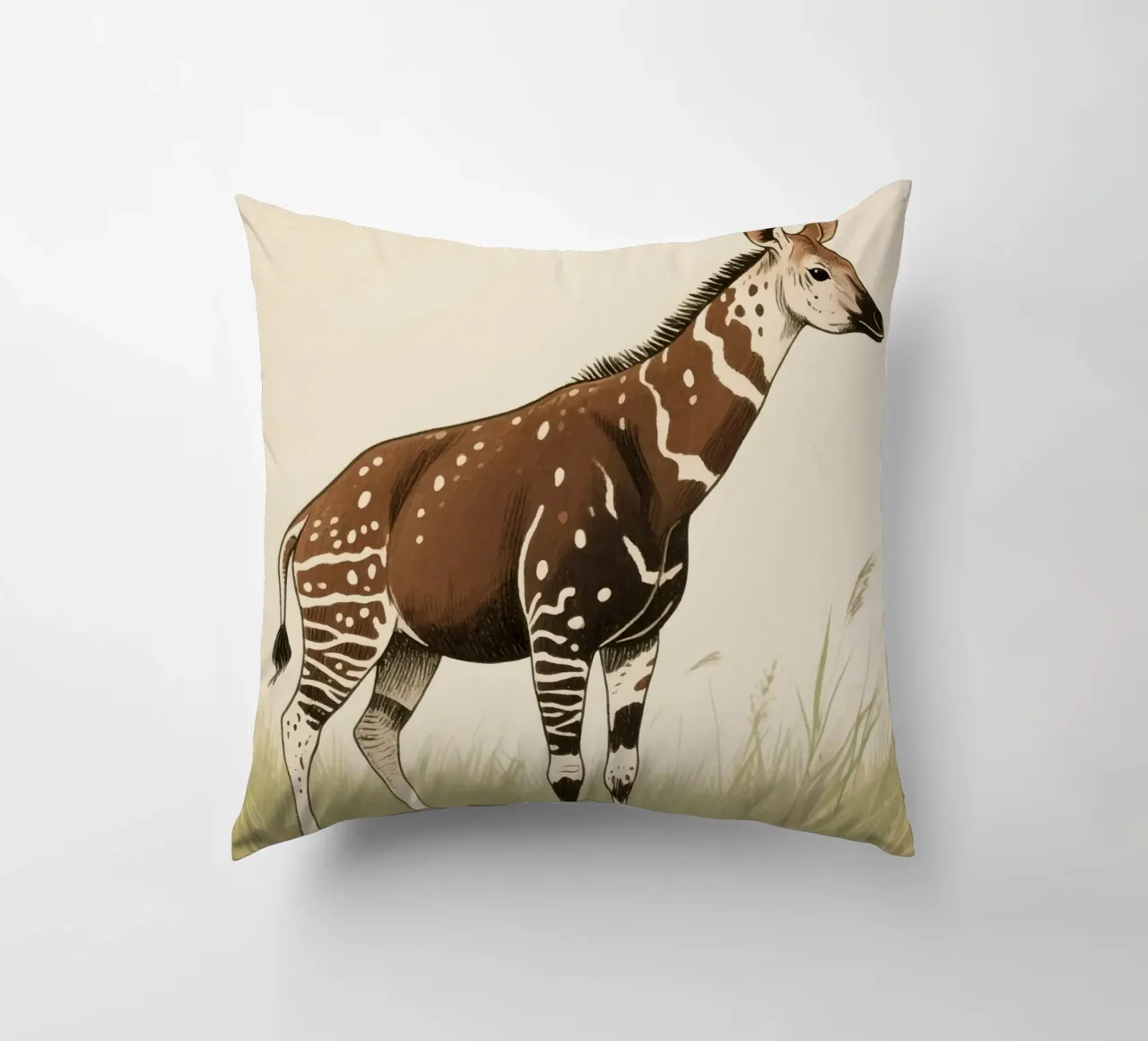 Animale Okapi cuscino da knowledge