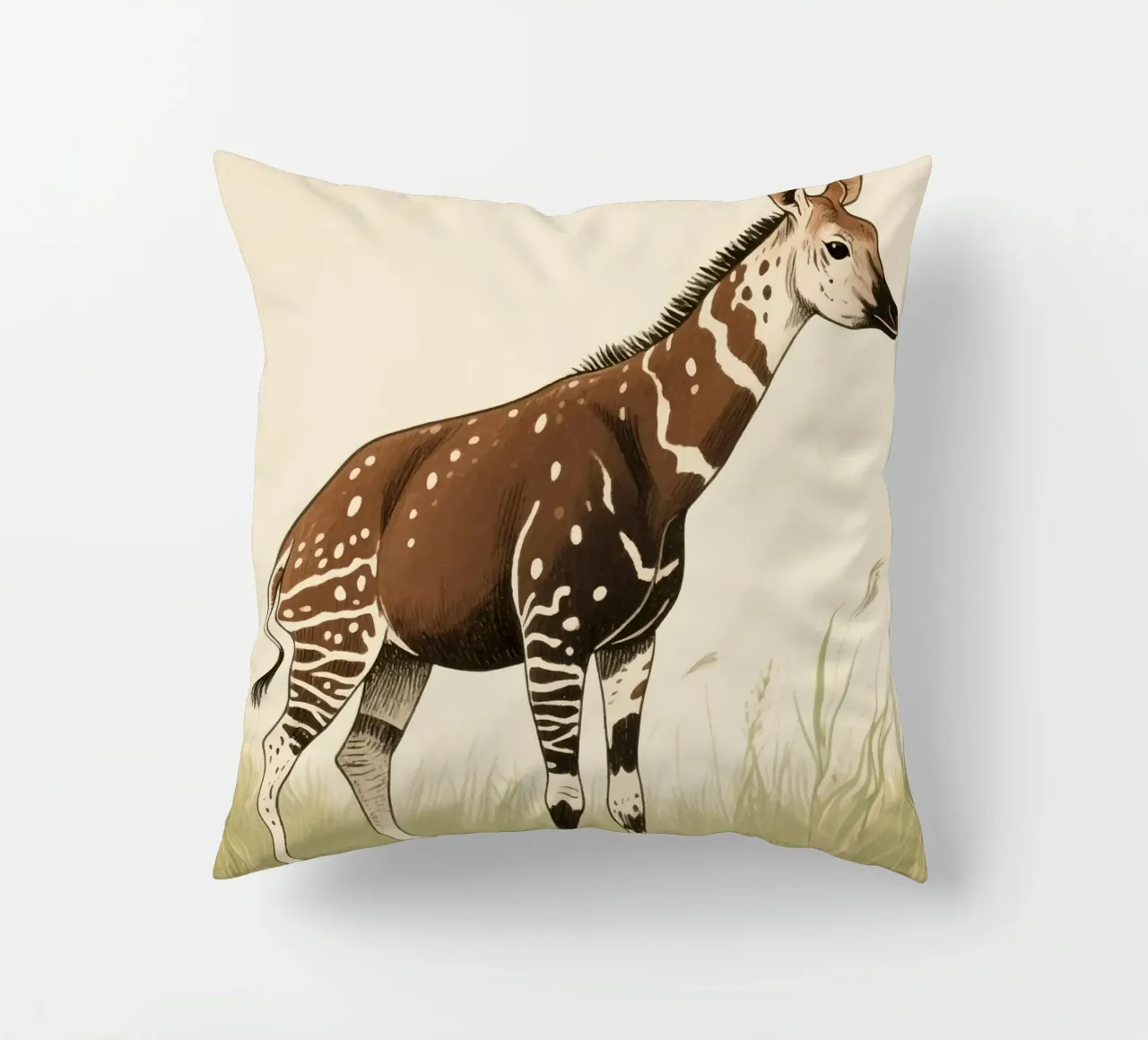 Animale Okapi cuscino da knowledge