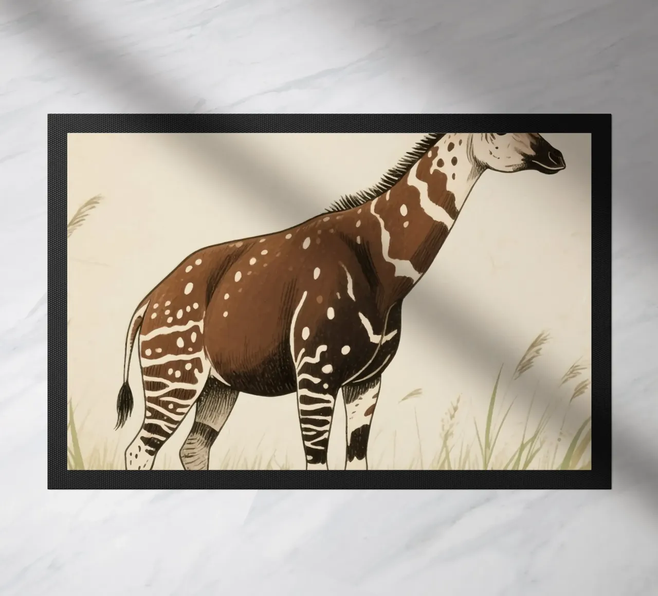 Animale Okapi zerbino da knowledge