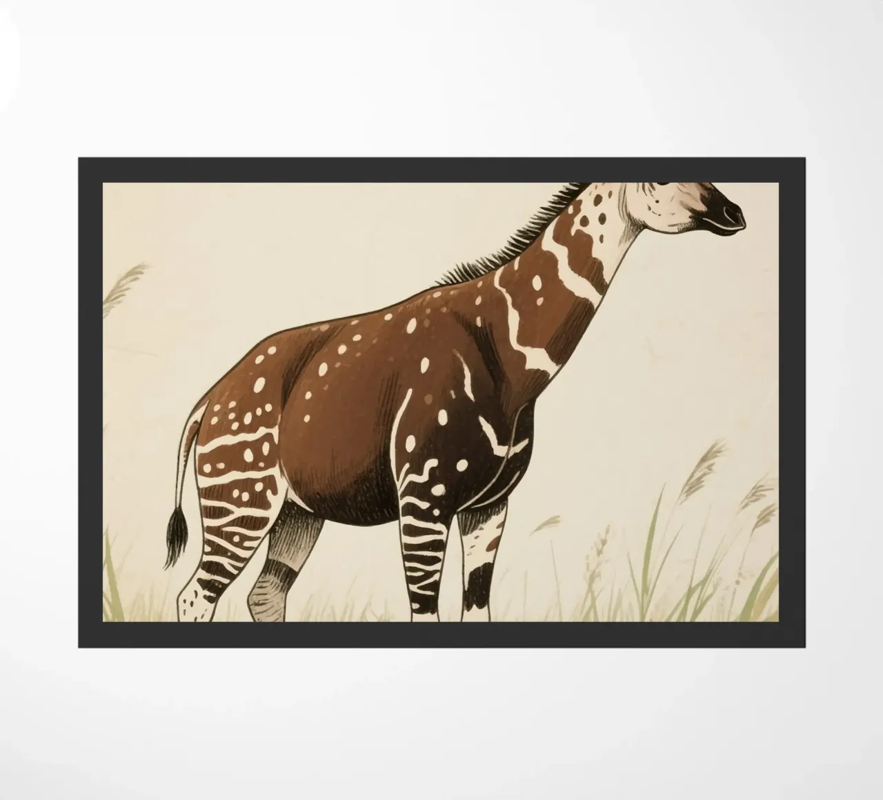 Animale Okapi zerbino da knowledge