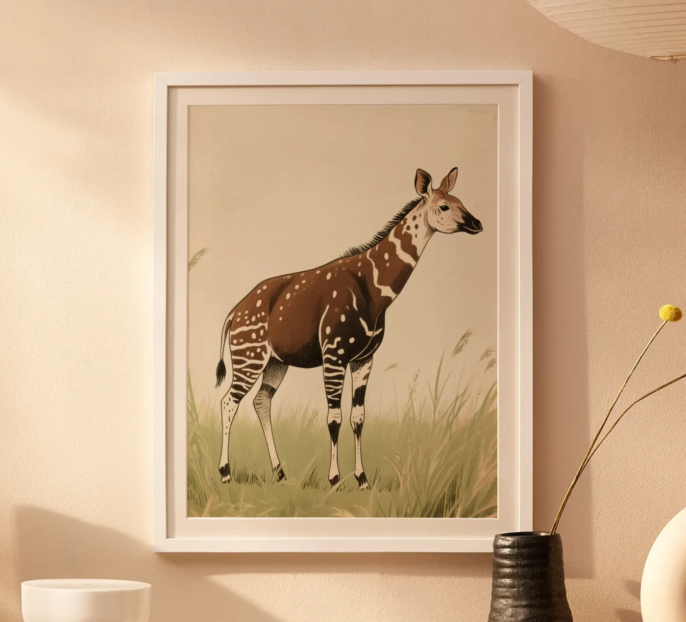 Okapi dier poster van knowledge