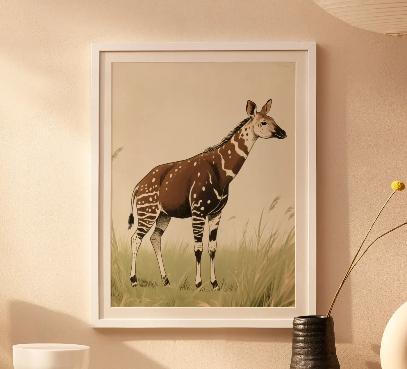 Okapi dier poster van knowledge