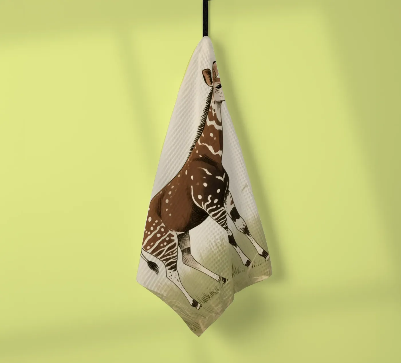 Okapi dier theedoek van knowledge