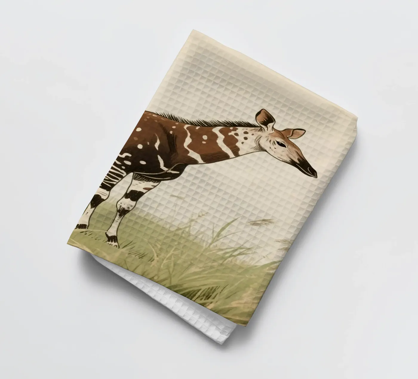 Okapi dier theedoek van knowledge