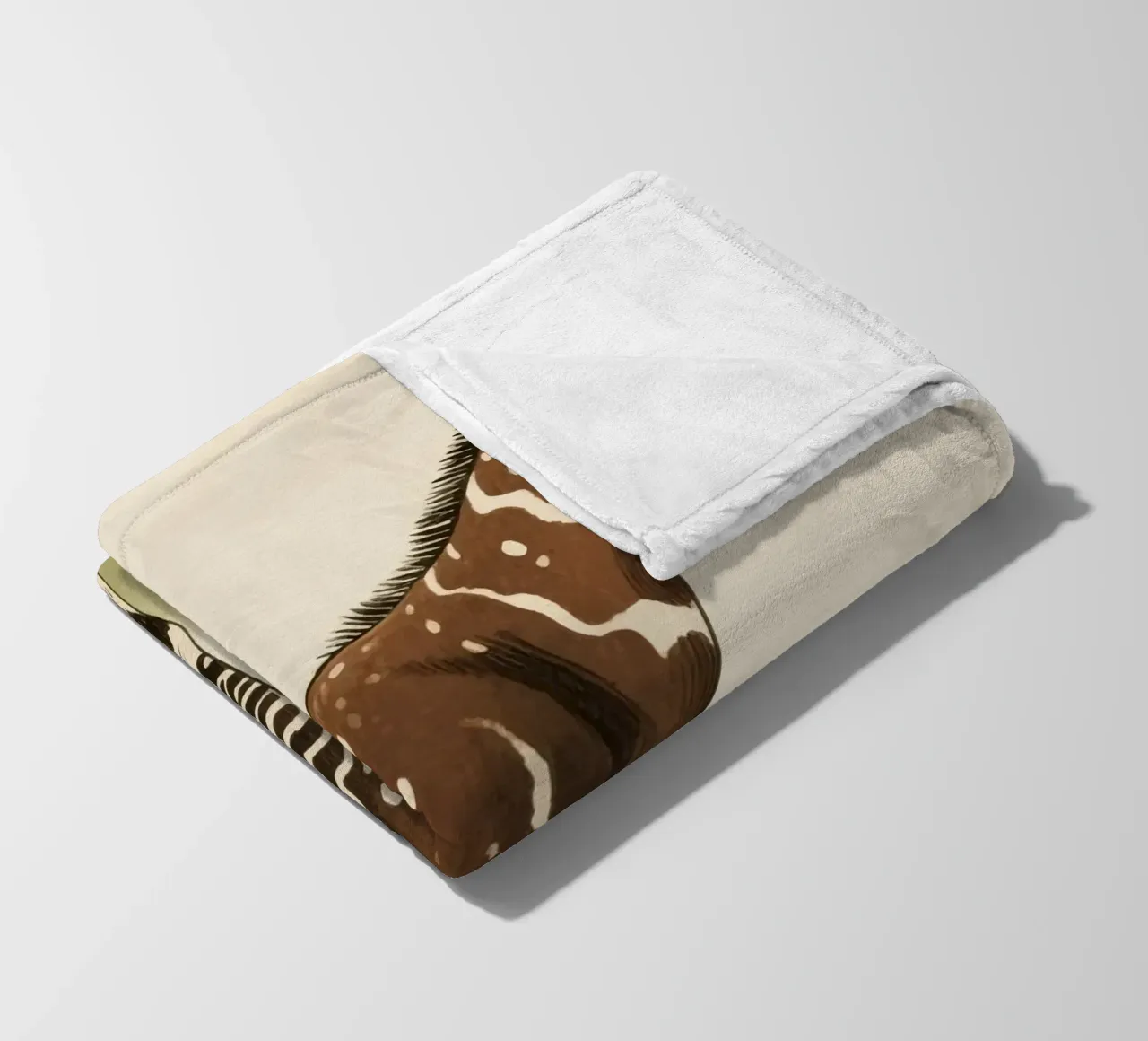 Animale Okapi coperta in pile da knowledge