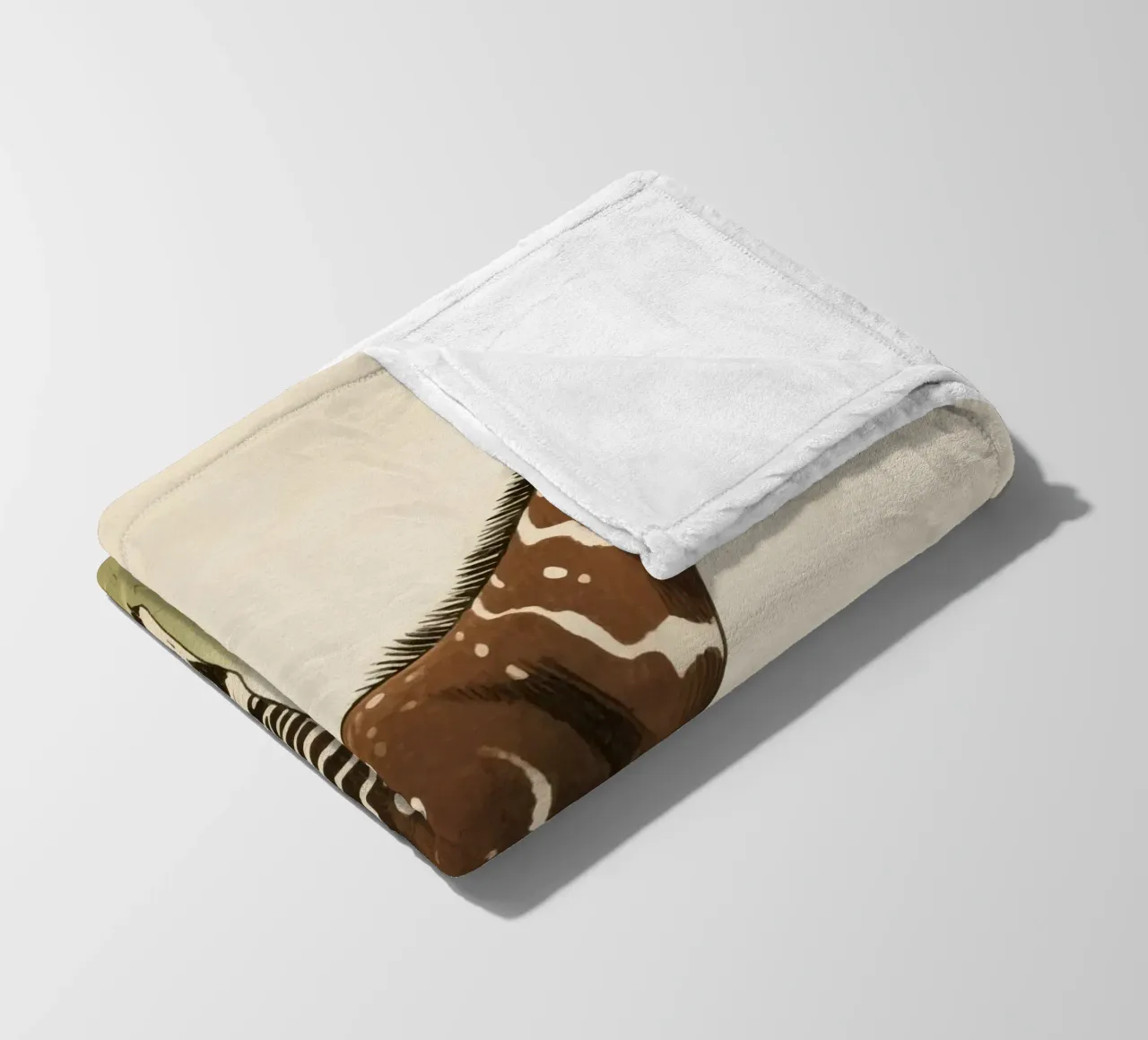 Animale Okapi coperta in pile da knowledge