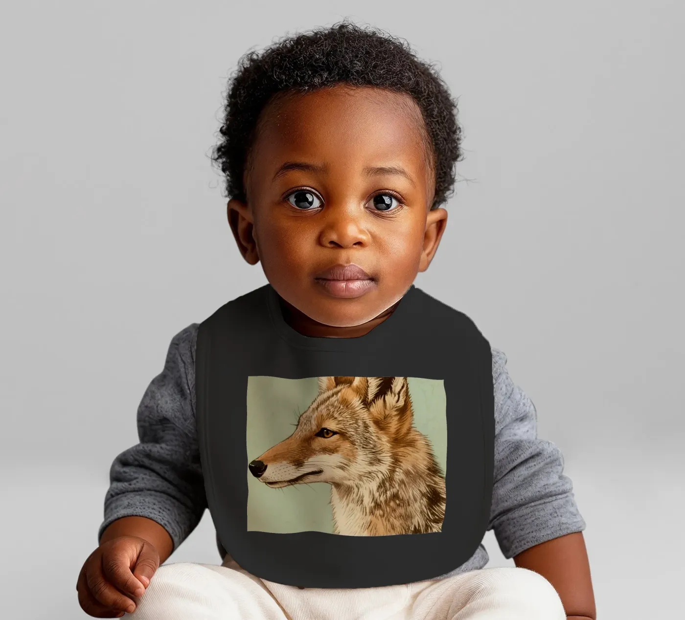 Jackal baby slabbetje van knowledge