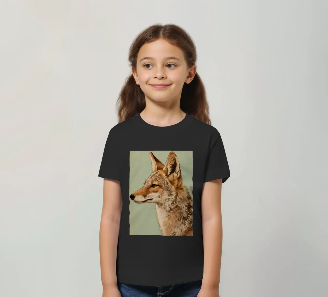 Sciacallo t-shirt bambini da knowledge