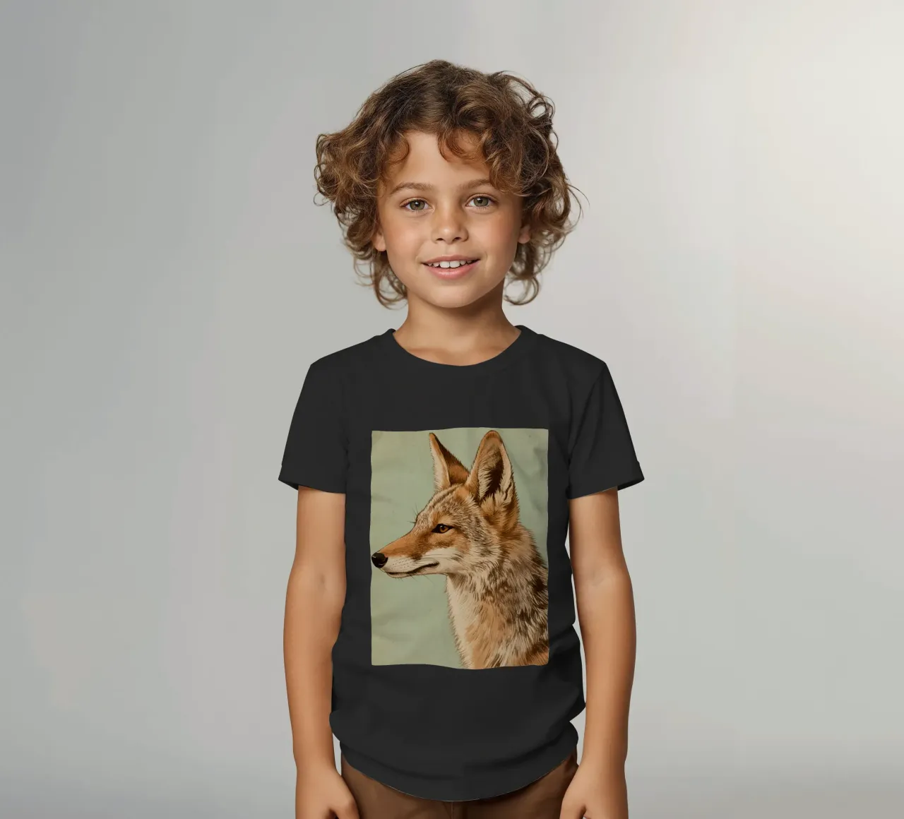 Sciacallo t-shirt bambini da knowledge