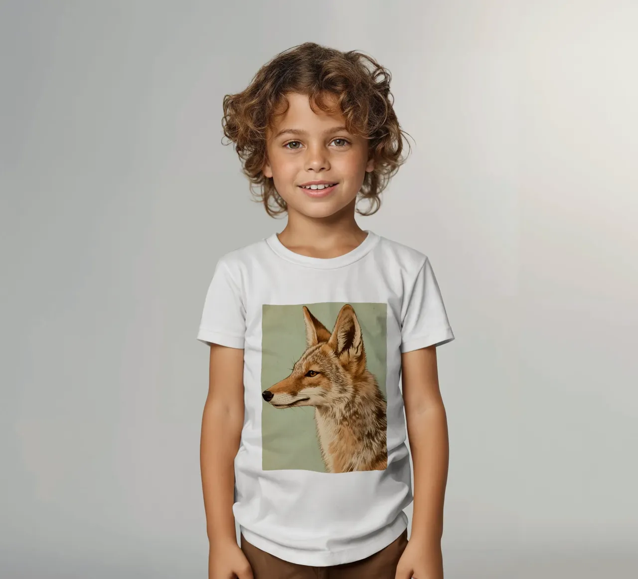 Sciacallo t-shirt bambini da knowledge