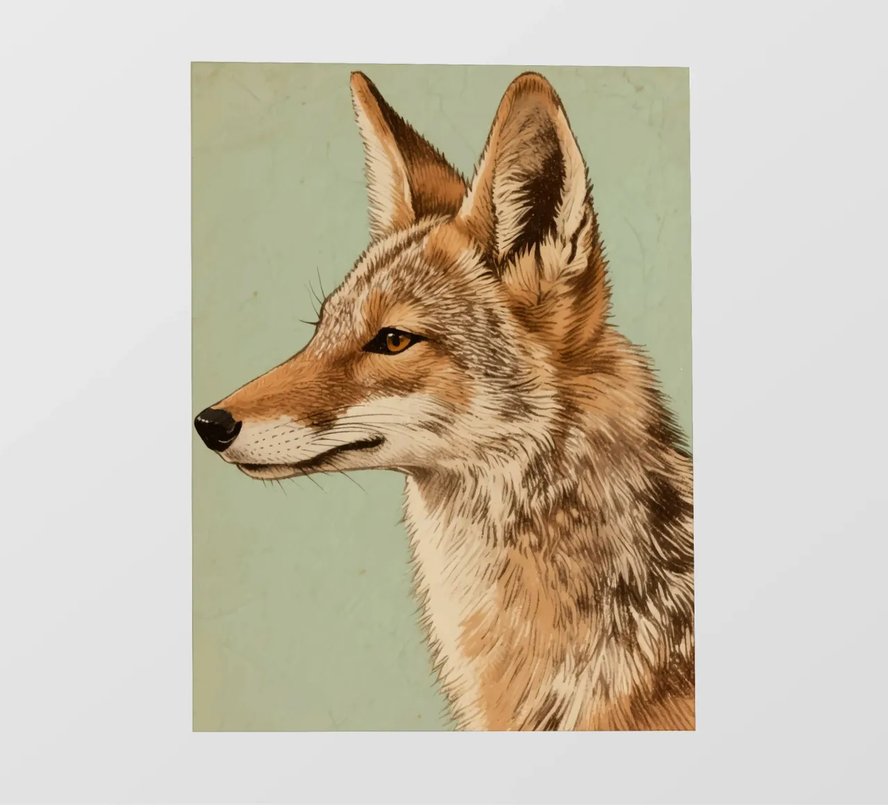 Sciacallo pellicola backlit da knowledge