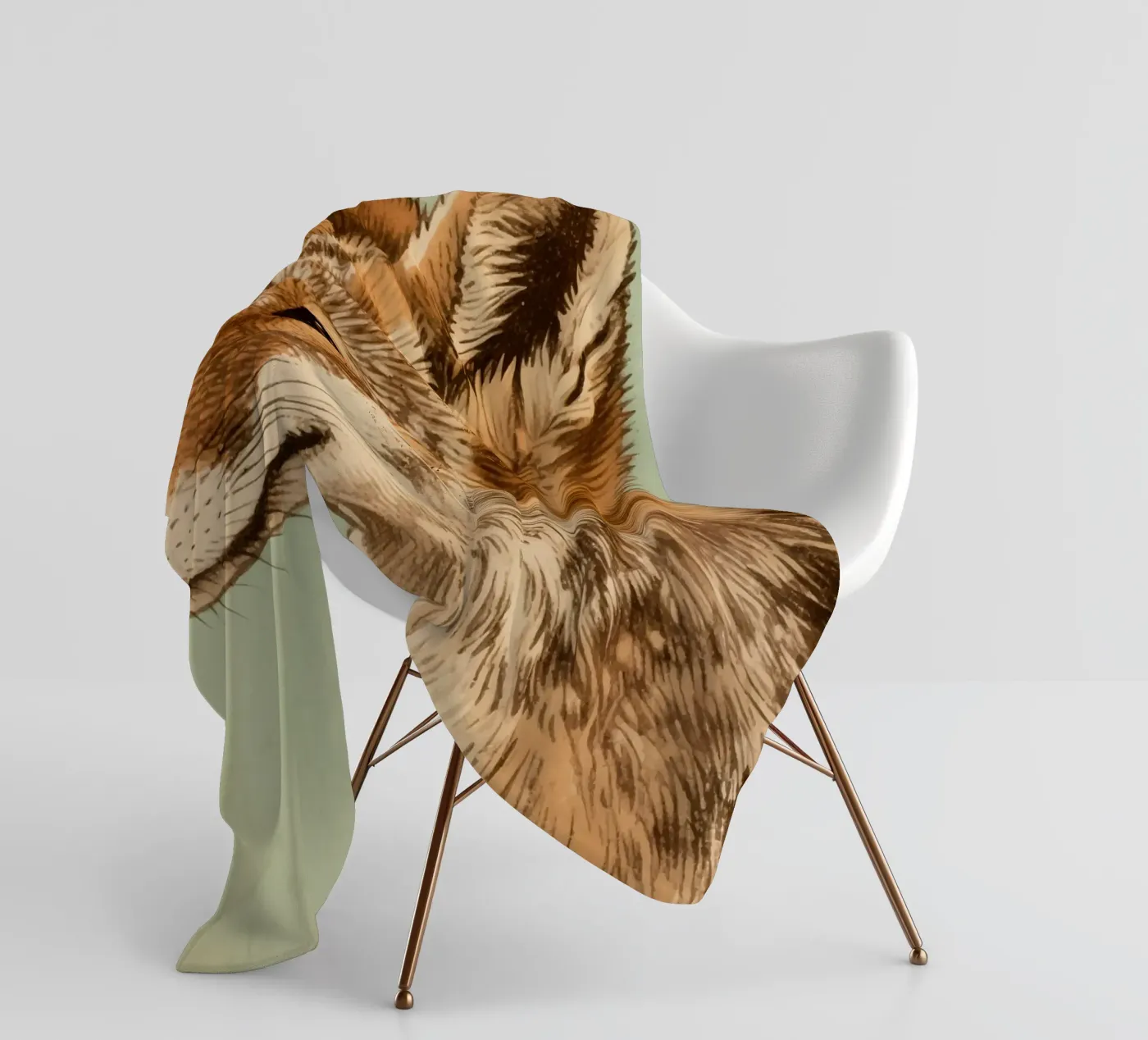 Sciacallo coperta in pile da knowledge