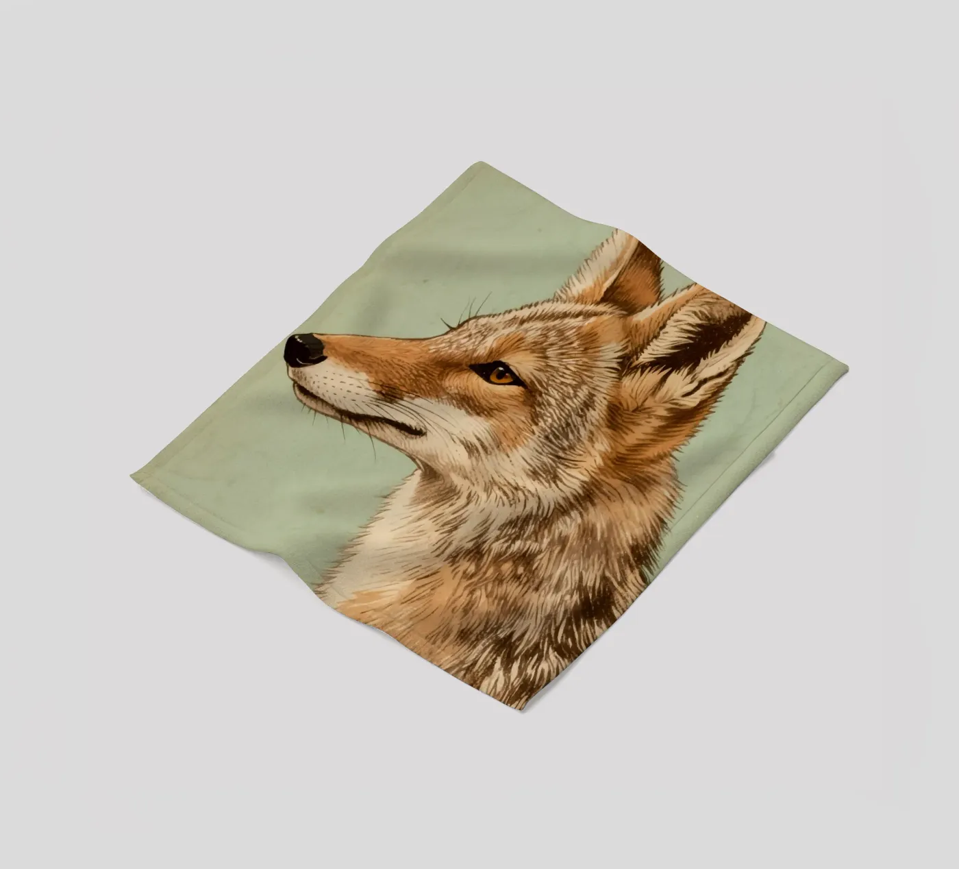 Sciacallo coperta in pile da knowledge