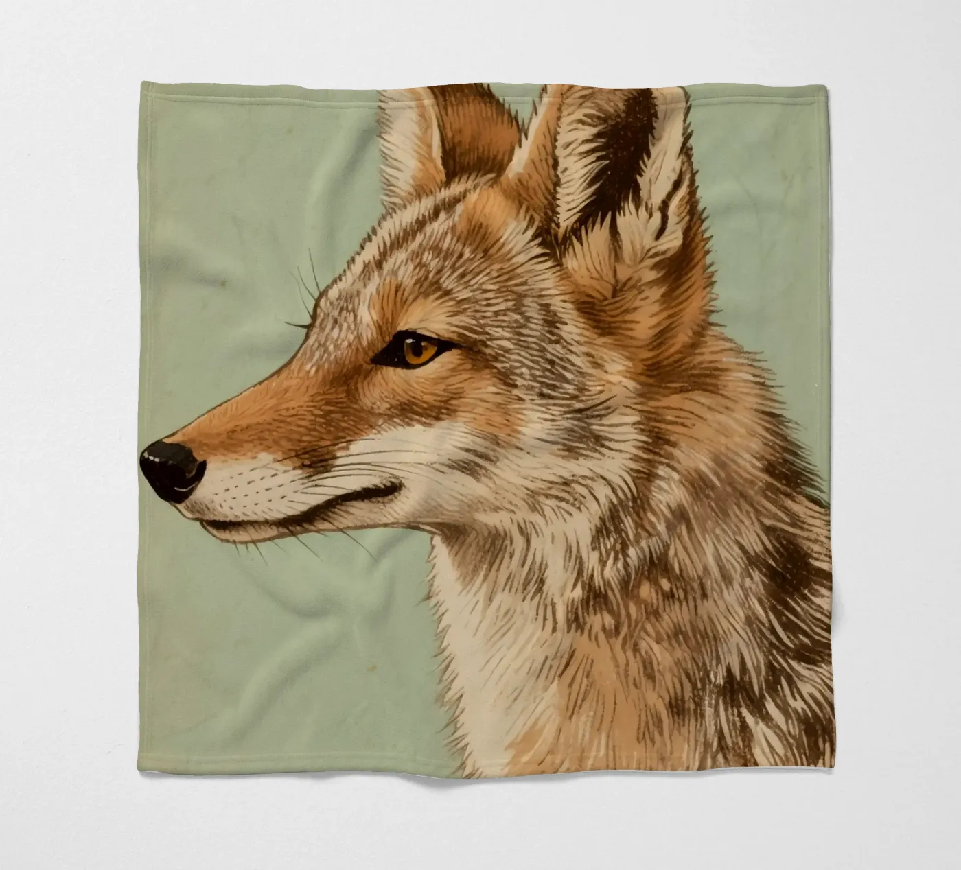 Sciacallo coperta in pile da knowledge