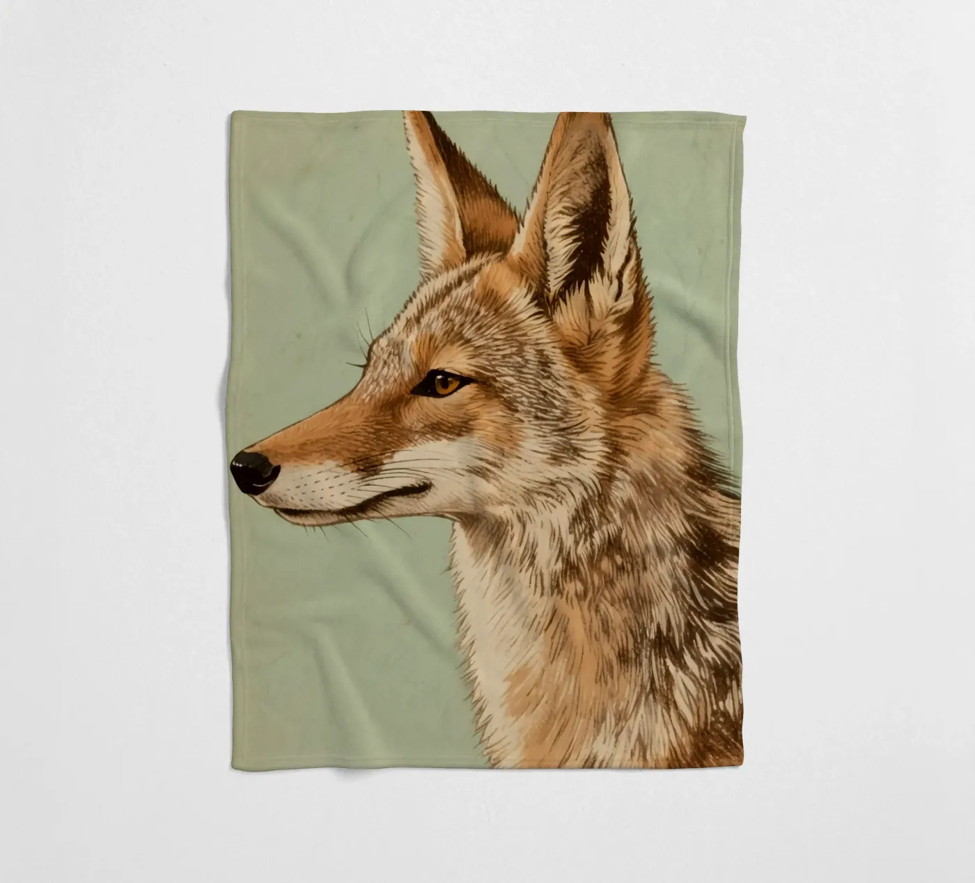 Sciacallo coperta in pile da knowledge