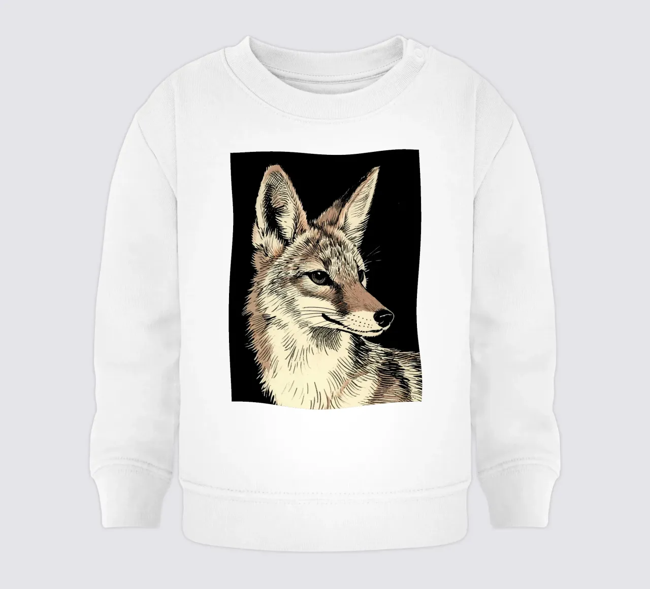 Coyote felpa neonato da knowledge