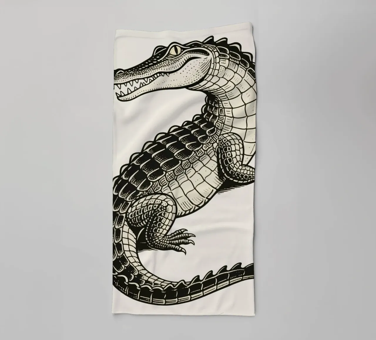 Alligator Handtuch von knowledge