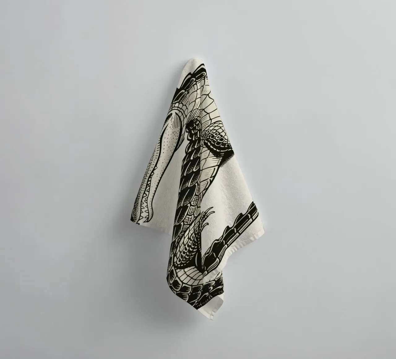 Alligator Handtuch von knowledge