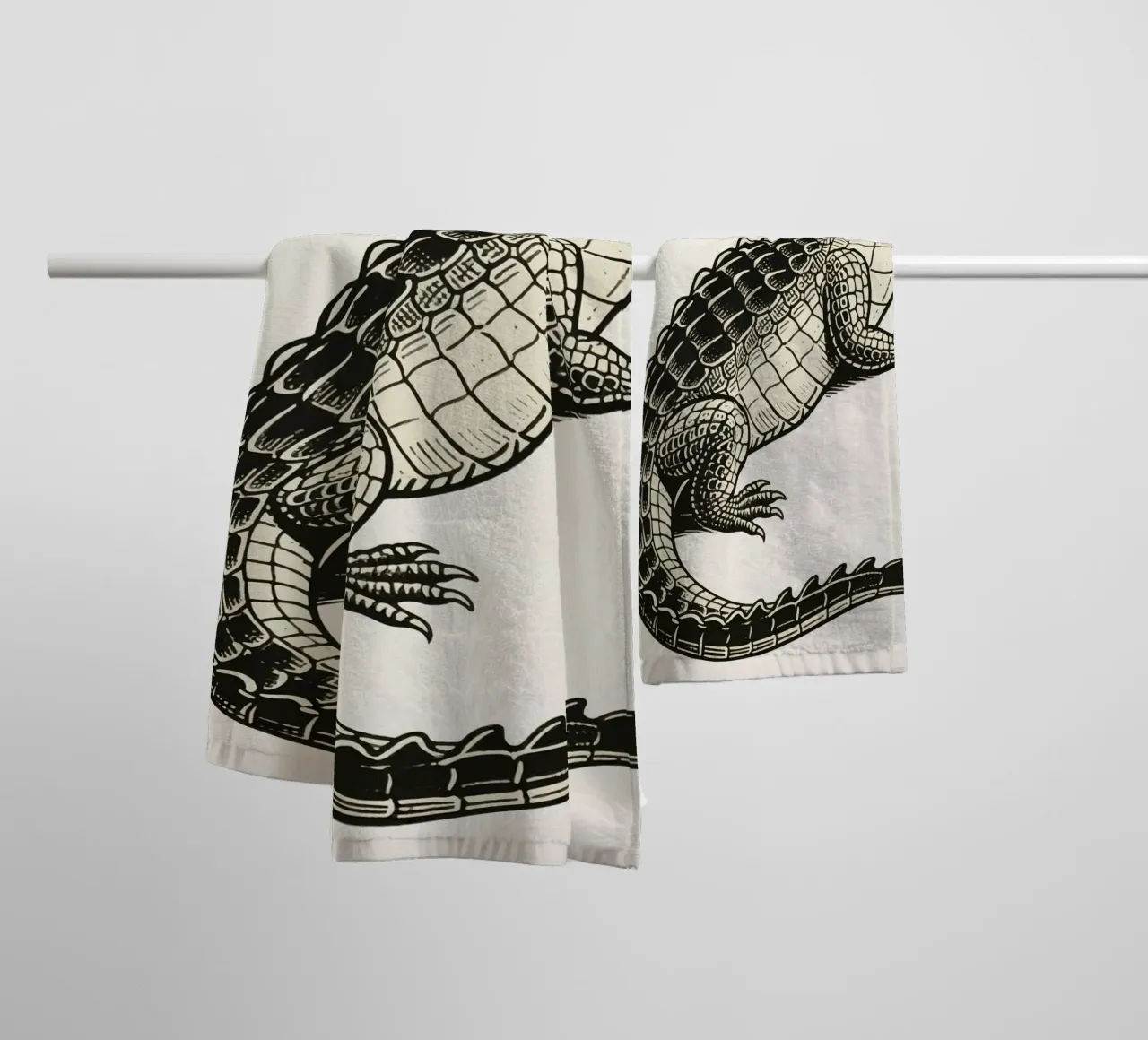 Alligator Handtuch von knowledge