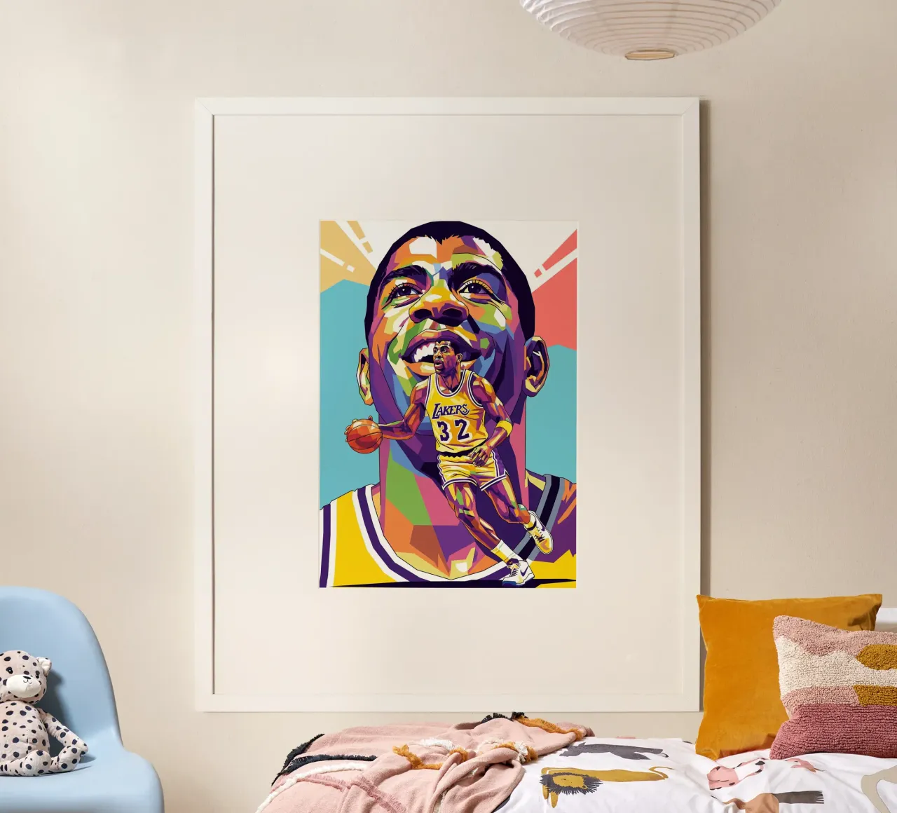 Magic Johnson, la leggenda poster da Hantamrata