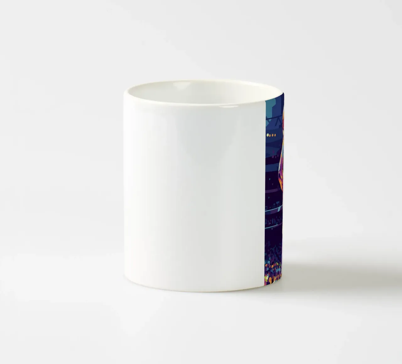Magic Johnson in prima serata tazza in ceramica da Hantamrata