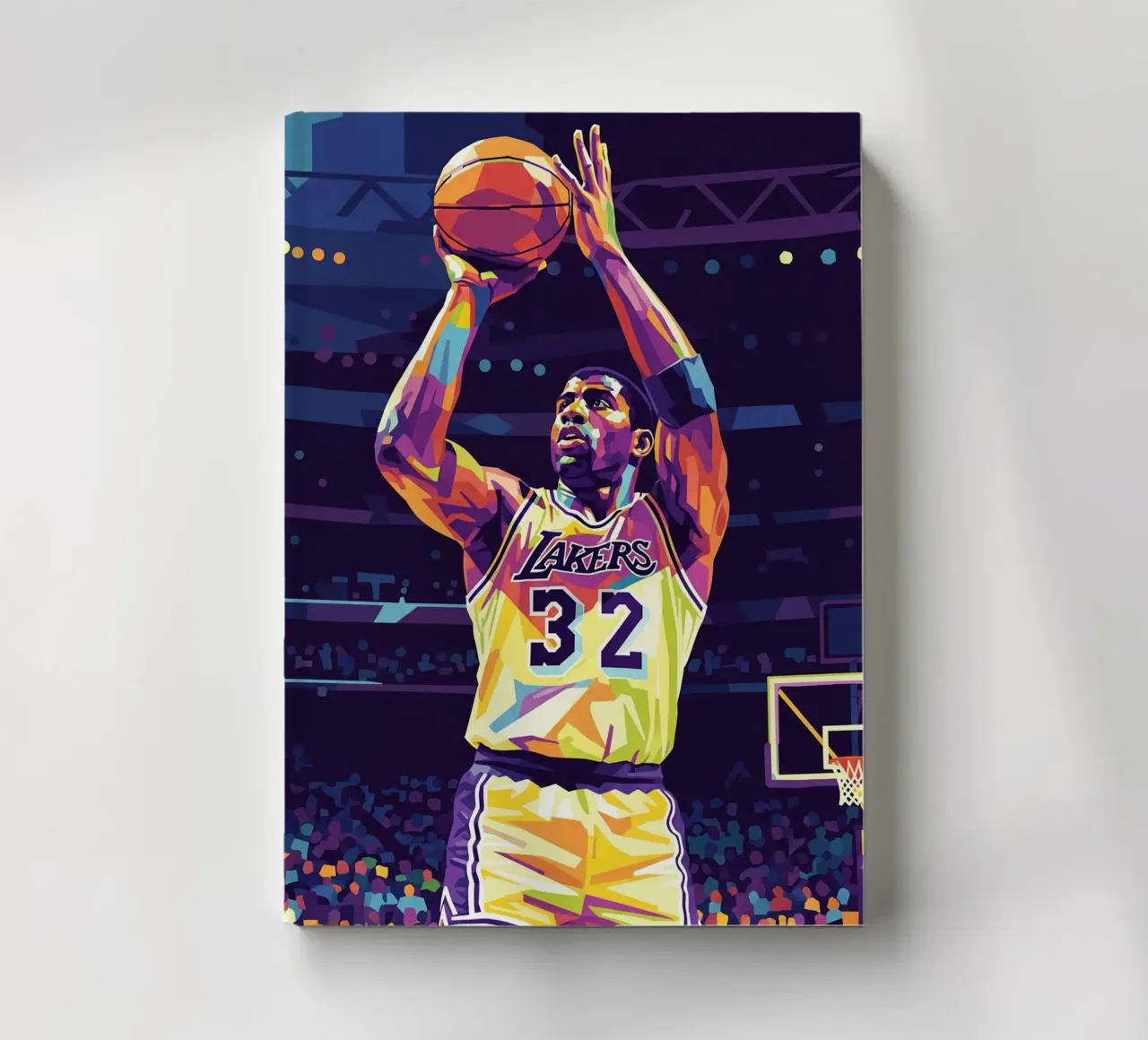 Magic Johnson prime time notebook by Hantamrata