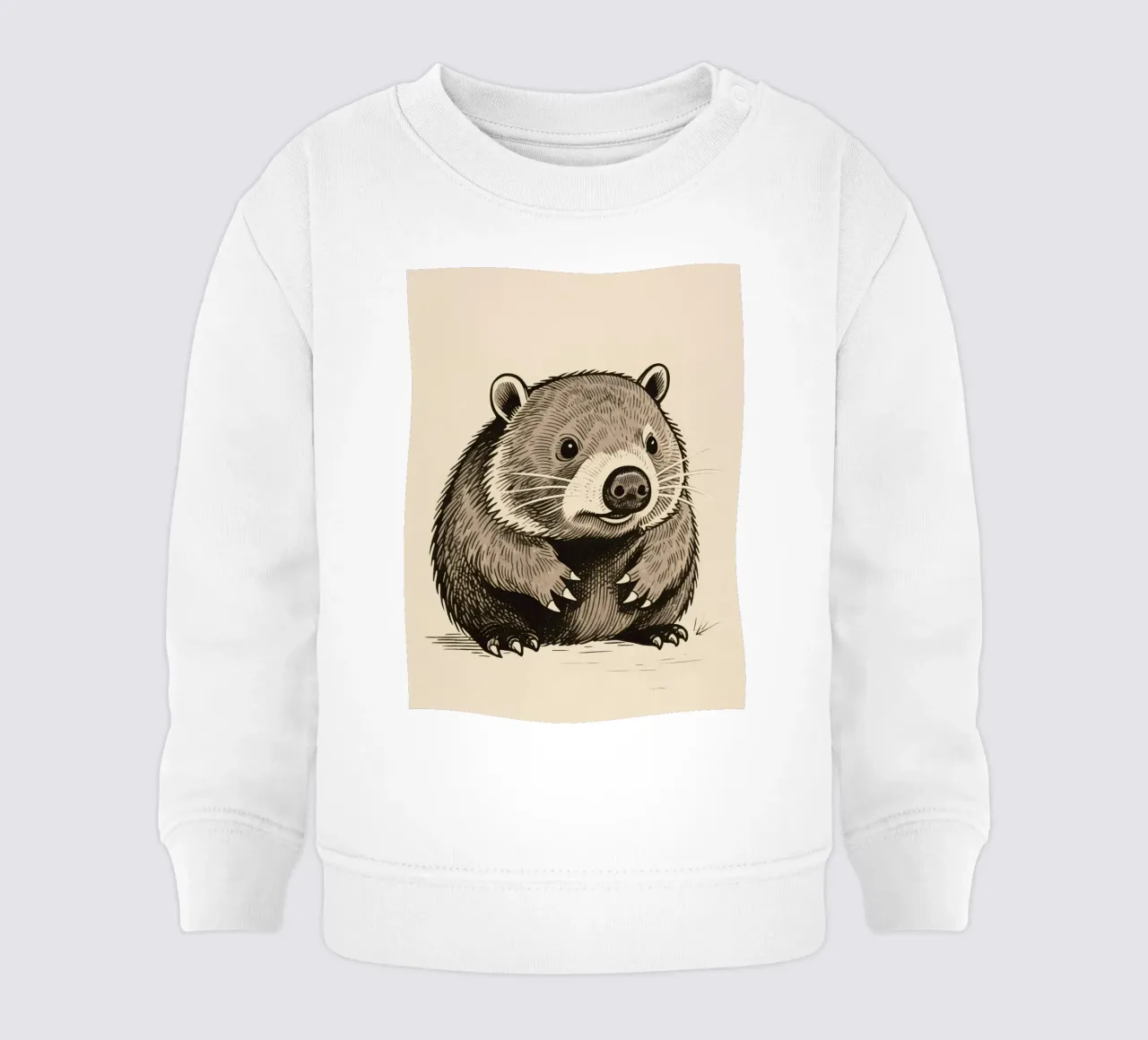 Wombat felpa neonato da knowledge