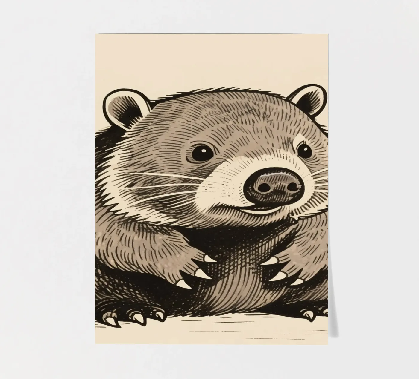 Wombat sticker sheet by knowledge